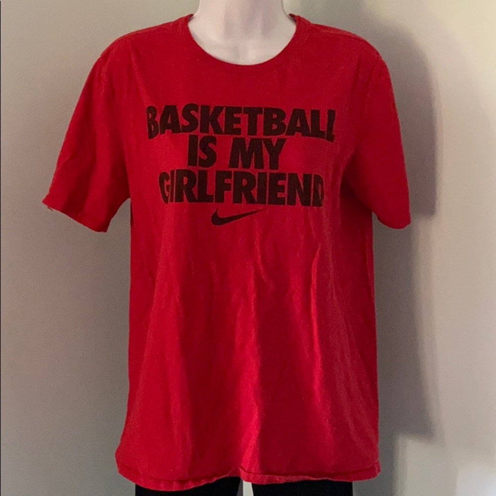 Nike men’s medium “Basketball is my Girlfriend Tee